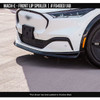 AirDesign Mach-E Non-GT Front Lip Spoiler - Gloss Black (2022-2025)