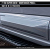AirDesign F-150 SCREW Door Rocker Panel Set - Satin Black (2021-2025)