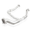 Stainless Works F-150 2.7L 3in Downpipes w/ High-Flow Cats (2015-2020)