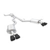 Stainless Works Explorer ST 3.0L 3in Catback Exhaust - Quad Black Tips (2020-2024)