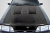 Carbon Creations 113114 Mustang Carbon Fiber Heat Extractor Hood (87-93)