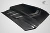 Carbon Creations Mustang Carbon Fiber Interceptor Hood (2013-2014)
