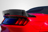 Carbon Creations 112638 Mustang Convertible Carbon Fiber Grid Rear Wing Spoiler (15-23)