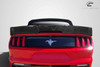 Carbon Creations Mustang Convertible Carbon Fiber Grid Rear Wing Spoiler (2015-2023)