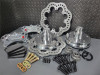 Aerospace Components F-150 Lightning 4 Piston Front Pro-Lite Drag Race Brake Kit - Drilled Rotors (1999-2003)