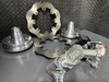 Aerospace Components F-150 Lightning 4 Piston Front Street Lite Brake Kit - Dimpled & Slotted Rotors (1999-2003)