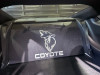 EMP Mustang Coupe Rear Seat Delete Kit - Gloss White Coyote Engraving (2015-2023)