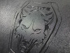 EMP Mustang Coupe Rear Seat Delete Kit - Stealth Gloss Coated Dark Coyote Engraving (2024-2026)