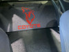 EMP Mustang Coupe Rear Seat Delete Kit - Gloss Red Coyote Engraving (2024-2026)