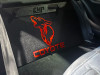 EMP EMP-MRSD-S650-COY-R Mustang Coupe Rear Seat Delete Kit - Gloss Red Coyote Engraving (24-26)