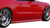 Duraflex Mustang Racer 3 Side Skirt Rocker Panels (2005-2014)