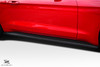 Duraflex Mustang GT Concept Side Skirt Splitters (2015-2023)
