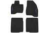 Steeda 20-1820-100 Explorer Embroidered Black Cutpile Floor Mats (20-26)