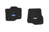 ACC Mats 26778-801-111 F-150 SuperCab Black Cutpile Front Floor Mats - Ford Logo (15-26)