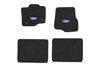 ACC Mats 26648-801-111 F-150 SuperCrew Black Cutpile Floor Mats - Ford Logo (15-26)