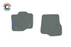 Steeda 20-1515-113 F-150 Regular Cab Embroidered Opal Cutpile Floor Mats (15-26)