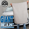 Chemical Guys Waffle Weave Gray Matter Microfiber Drying Towel - 36in x 25in
