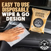 Chemical Guys Leather Cleaner Wipes - 50ct