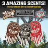 Chemical Guys Hanging Air Freshener 3-Pack - Black Frost, Cherry Blast, Pina Colada