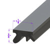 Metro Moulded Parts LP-110-IJ Mustang Hardtop Roof Rail Seal - 1 Foot (79-93)