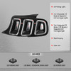 Spec-D Tuning Mustang LED Tail Lights w/ Sequential LED Turn Signals - Black Housing, Clear Lens (2010-2014)