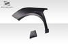 Duraflex Fusion Reis Front Fender Flares (2013-2016)
