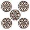 Ford Performance M-1007K-P1785BRN Bronco 17x8.5 5pc Wheel Kit - Sinister Bronze (21-24)