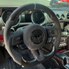 Kustom Interior KI-ABC-MUS-15 Mustang Alcantara Steering Wheel Airbag Cover (15-23)