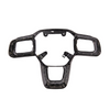 Kustom Interior Mustang Steering Wheel Button Cover - Carbon Fiber (2024-2026)
