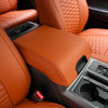 Kustom Interior KI-AC-F-150-15 F-150 Artificial Leather Center Console Lid Armrest Cover (15-20)