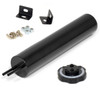 ACP Mustang Stainless Steel Radiator Overflow Tank Kit - 14oz/Black (1986-1993)