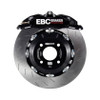 EBC Racing Mustang GT Black Apollo-4 Calipers 355mm Rotors Big Brake Kit - Front (2005-2010)