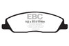 EBC Mustang V6 3.7L Greenstuff Front Brake Pads (2010-2014)