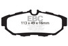 EBC Mustang 5.0 Bluestuff Rear Brake Pads (2010-2014)