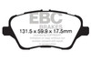 EBC Fiesta 1.6 Turbo ST Redstuff Front Brake Pads (2013-2019)