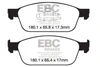 EBC Focus 2.0 Turbo ST Ultimax2 Front Brake Pads (2012-2018)