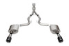 Corsa Mustang GT Coupe 3" Sport Cat-Back Exhaust - 4.5" Carbon Fiber Tips (2024-2026)
