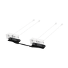 MBRP Ranger Black-Coated Bumper Light Bracket (2024-2026)