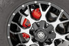 Rough Country Bronco Front & Rear Caliper Covers - Red (2021-2026)