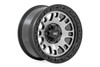 Rough Country Bronco/Ranger 82 Series One-Piece Machined Semi Gloss Black Wheel - 18x9 ET-12 6x5.5 (2019-2026)