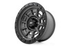 Rough Country Bronco/Ranger 85 Series Simulated Beadlock Gunmetal Gray/Black Wheel - 17x9 ET-18 6x5.5 (2019-2026)