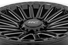 Rough Country Bronco/Ranger 97 Series One-Piece Gloss Black Wheel - 22x10 ET-25 6x5.5 (2019-2026)
