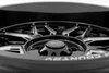 Rough Country Bronco/Ranger 86 Series One-Piece Gloss Black Wheel - 20x10 ET-18 6x5.5 (2019-2026)