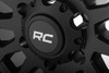 Rough Country Bronco/Ranger 87 Series Simulated Beadlock Black/Machined Wheel - 17x8.5 ET0 6x5.5 (2019-2026)