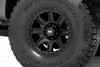 Rough Country Bronco/Ranger 84 Series Gloss Black Wheel - 18x8.5 ET0 6x5.5 (2019-2026)