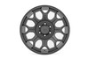 Rough Country Bronco/Ranger 77 Series One-Piece Gunmetal Gray Wheel - 20x9 ET-12 6x5.5 (2019-2026)