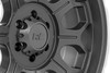 Rough Country F-150/Bronco Raptor 77 Series One-Piece Gunmetal Gray Wheel - 20x9 ET-12 6x135 (2004-2026)