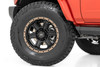 Rough Country Bronco/Ranger 79 Series One-Piece Semi Gloss Black w/ Bronze Ring Wheel - 17x8.5 ET0 6x5.5 (2019-2026)