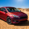 Spec-D Focus Factory Style Headlights - Chrome Housing, Clear Lens (2015-2018)