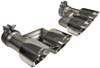 Corsa Mustang GT 4" Polished Quad Tip Conversion Kit (2015-2017)
